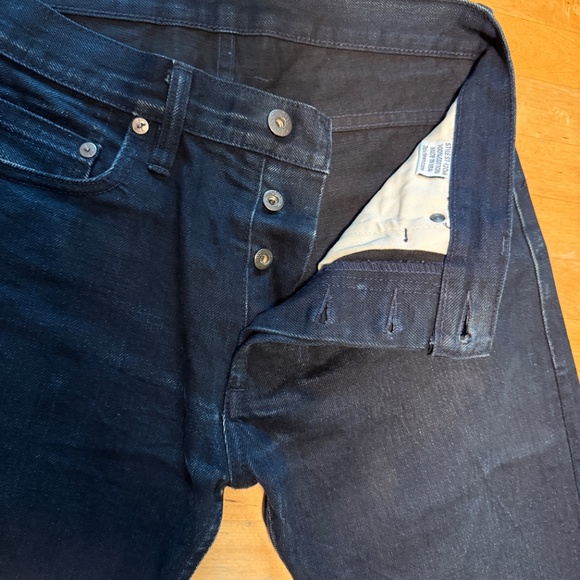 3Sixteen ST⁠-⁠120x Slim Tapered ⁠-⁠ Shadow Selvedge Jean - Picture 4 of 9